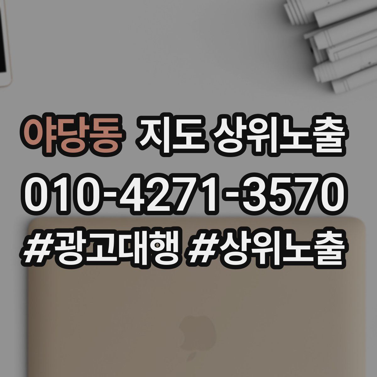 야당동 지도 상위 노출