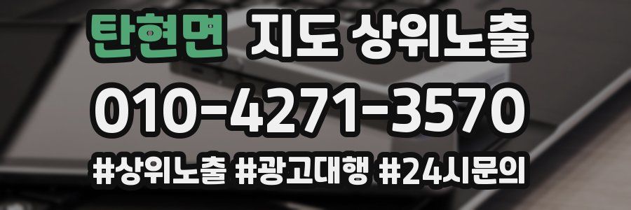 탄현면 지도 상위 노출