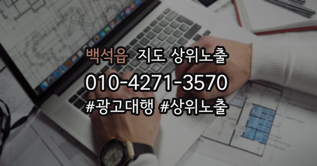 백석읍 지도 상위 노출