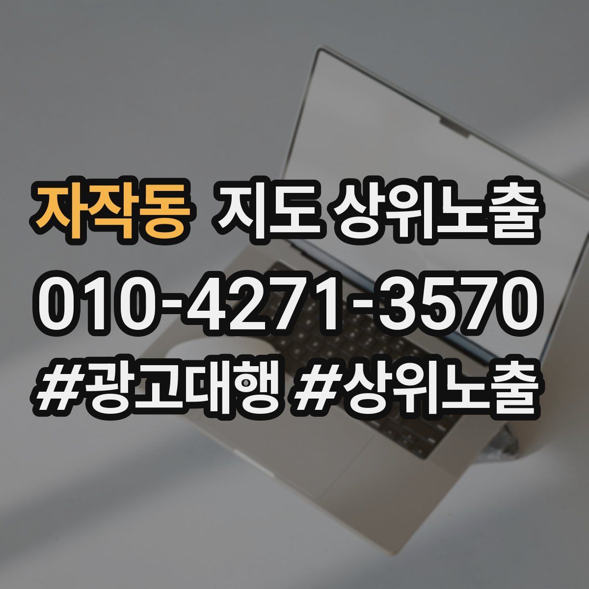 자작동 지도 상위 노출