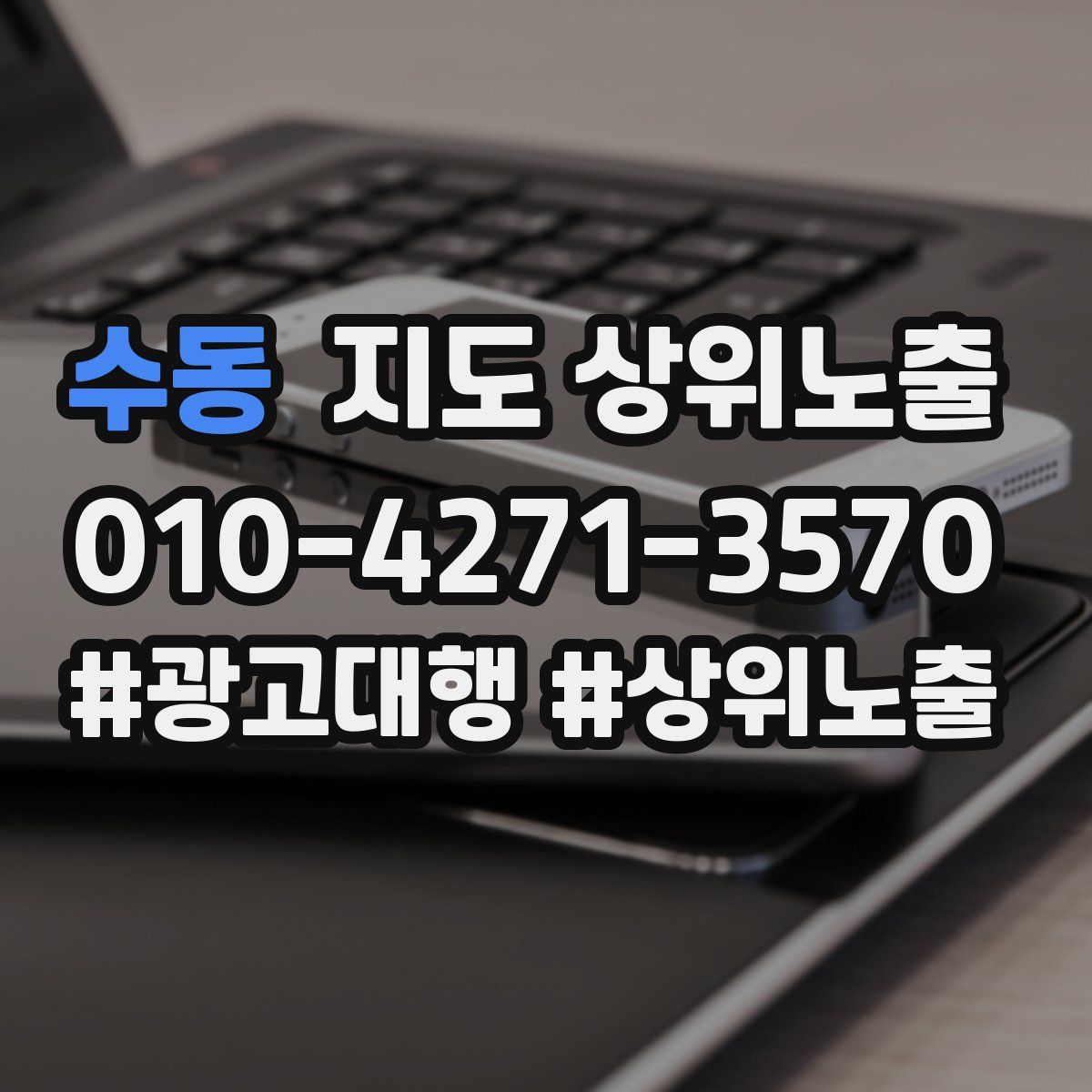 수동 지도 상위 노출