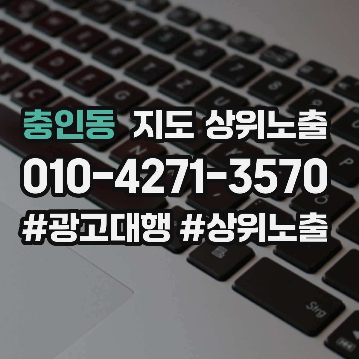 충인동 지도 상위 노출