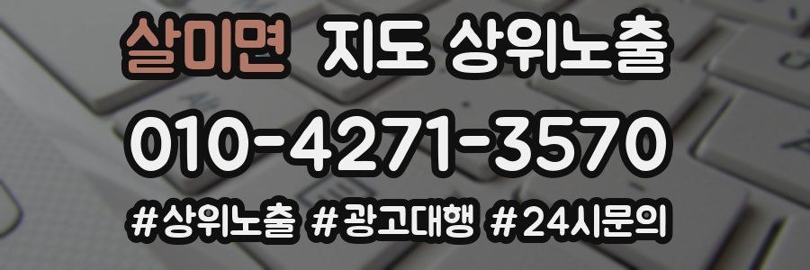 살미면 지도 상위 노출