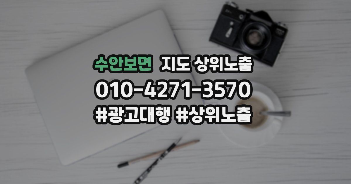 수안보면 지도 상위 노출