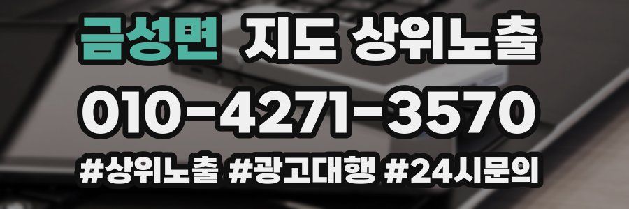 금성면 지도 상위 노출