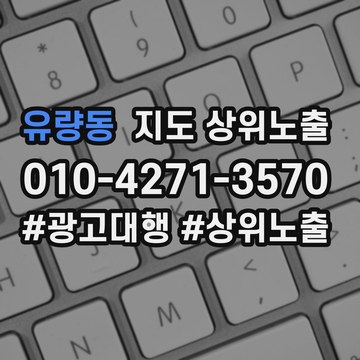 유량동 지도 상위 노출