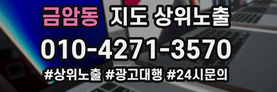 금암동 지도 상위 노출