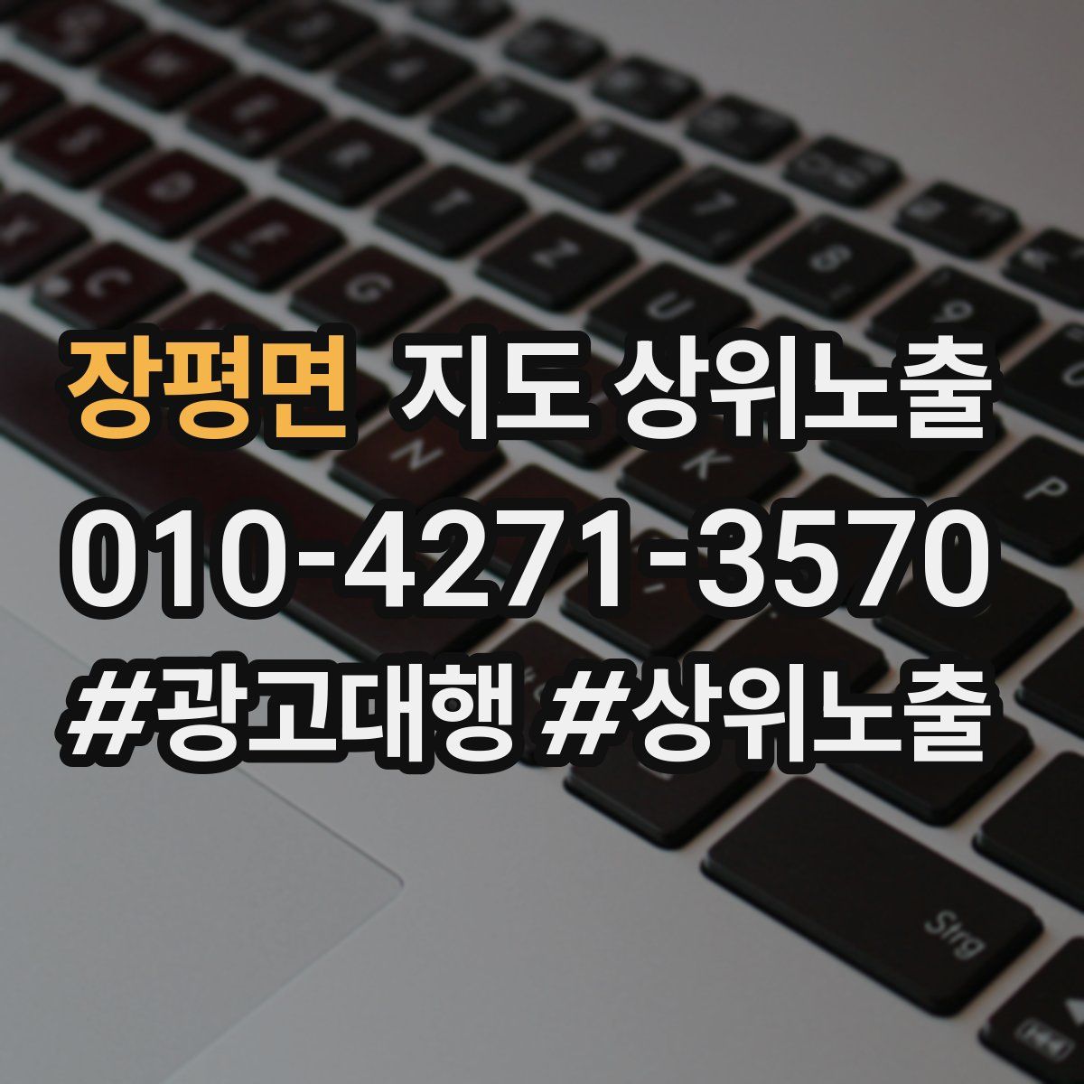 장평면 지도 상위 노출