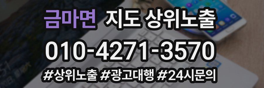 금마면 지도 상위 노출