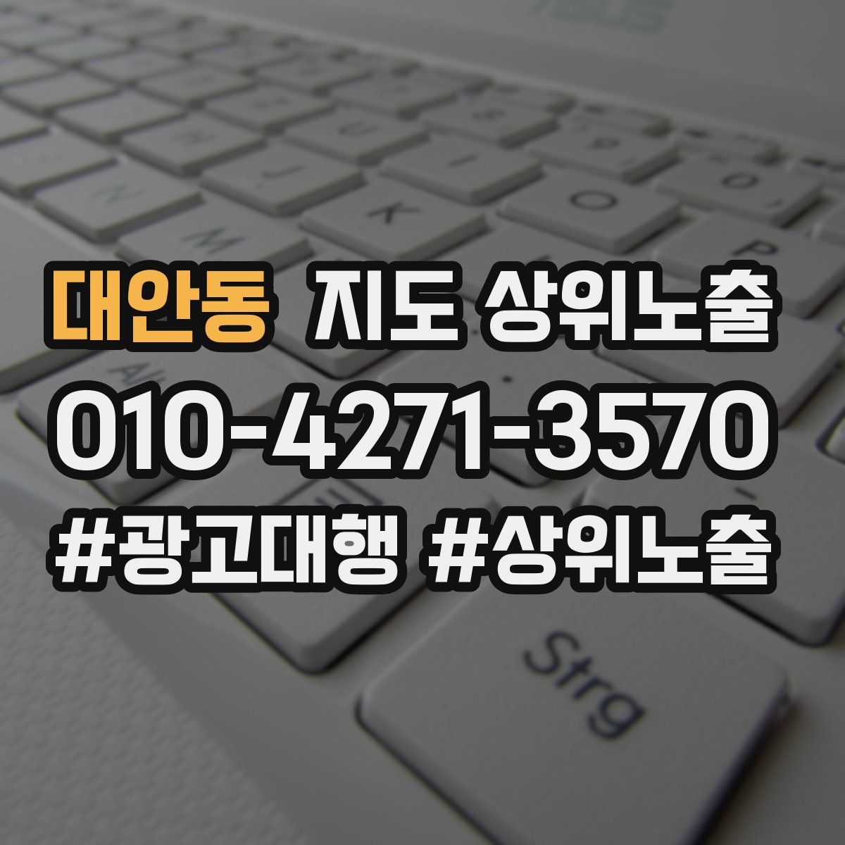 대안동 지도 상위 노출
