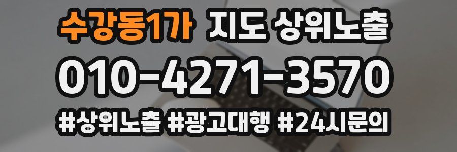 수강동1가 지도 상위 노출