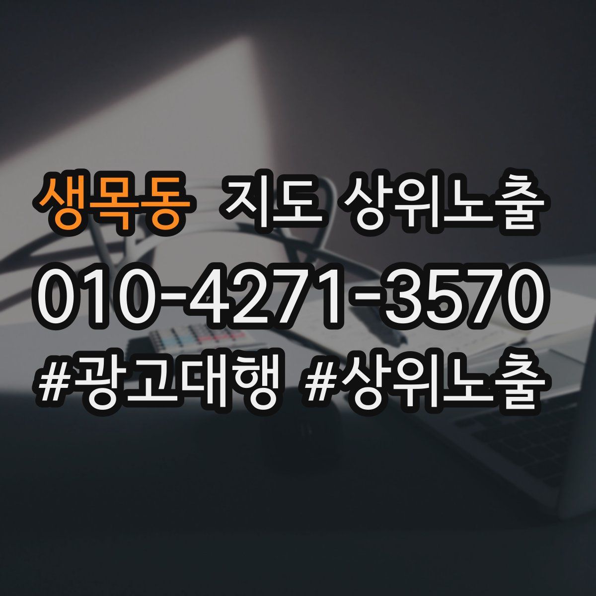 생목동 지도 상위 노출