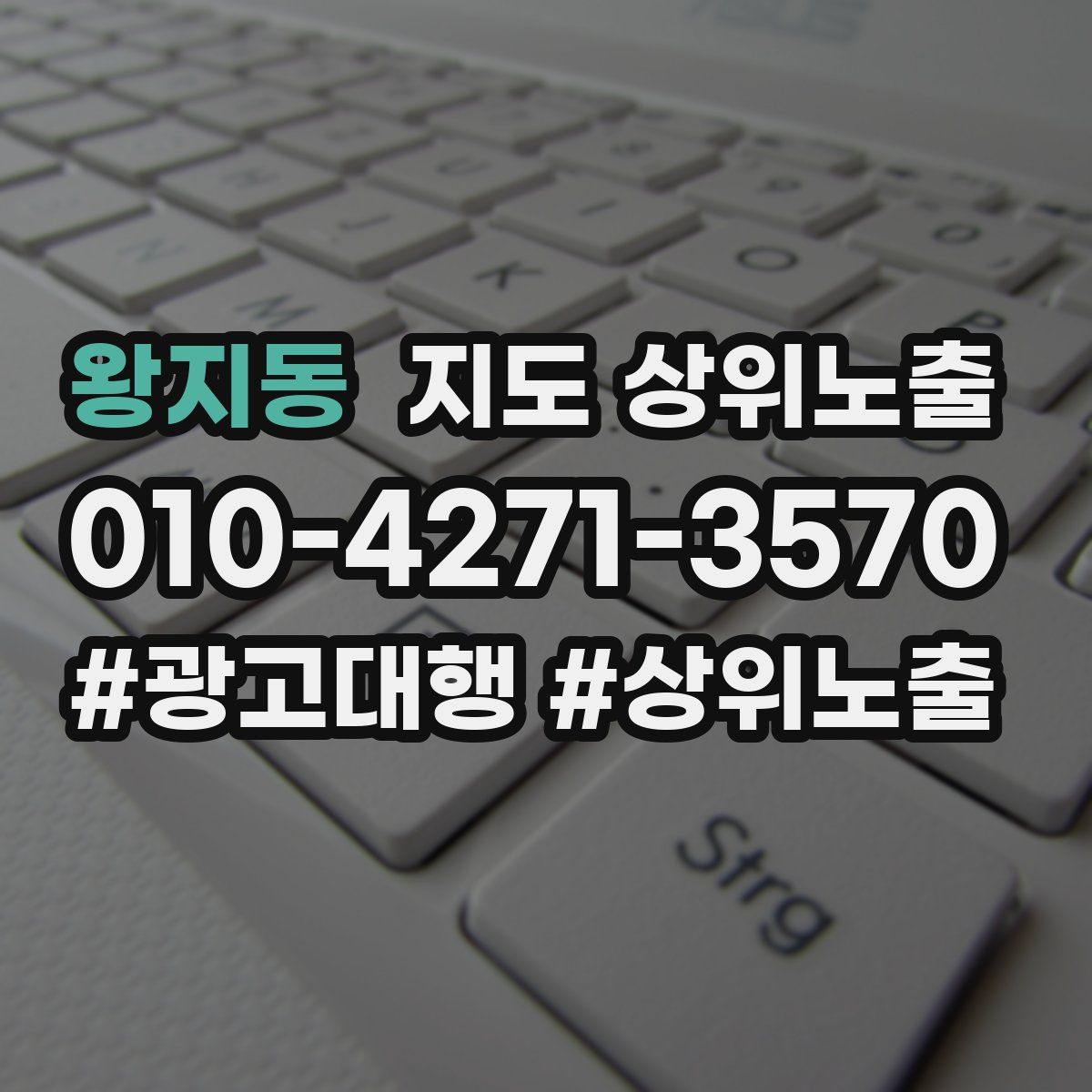 왕지동 지도 상위 노출
