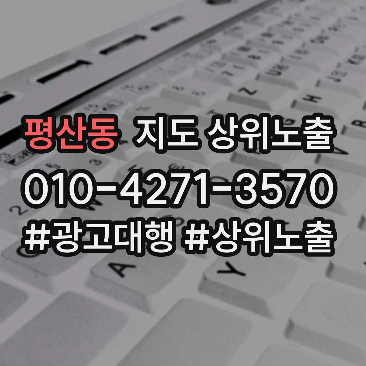 평산동 지도 상위 노출