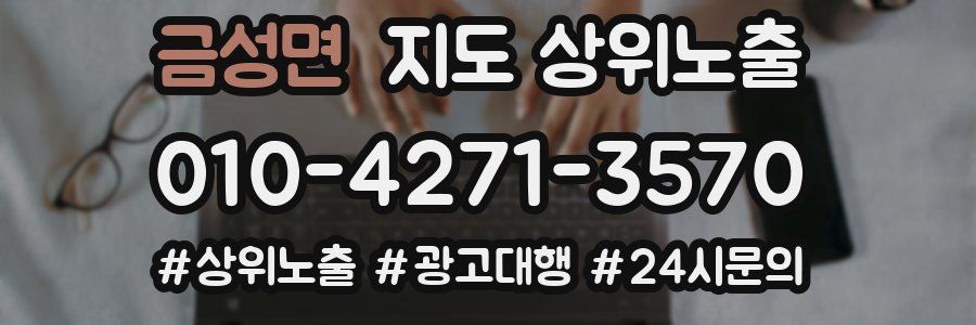 금성면 지도 상위 노출