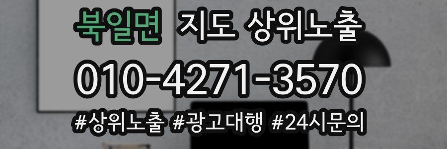 북일면 지도 상위 노출