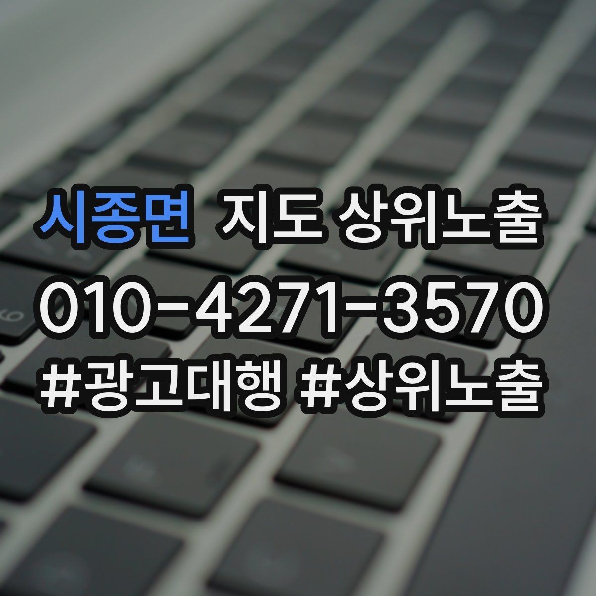 시종면 지도 상위노출 예산이 적을수록 정리가 먼저인 이유