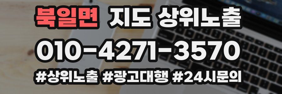 북일면 지도 상위 노출