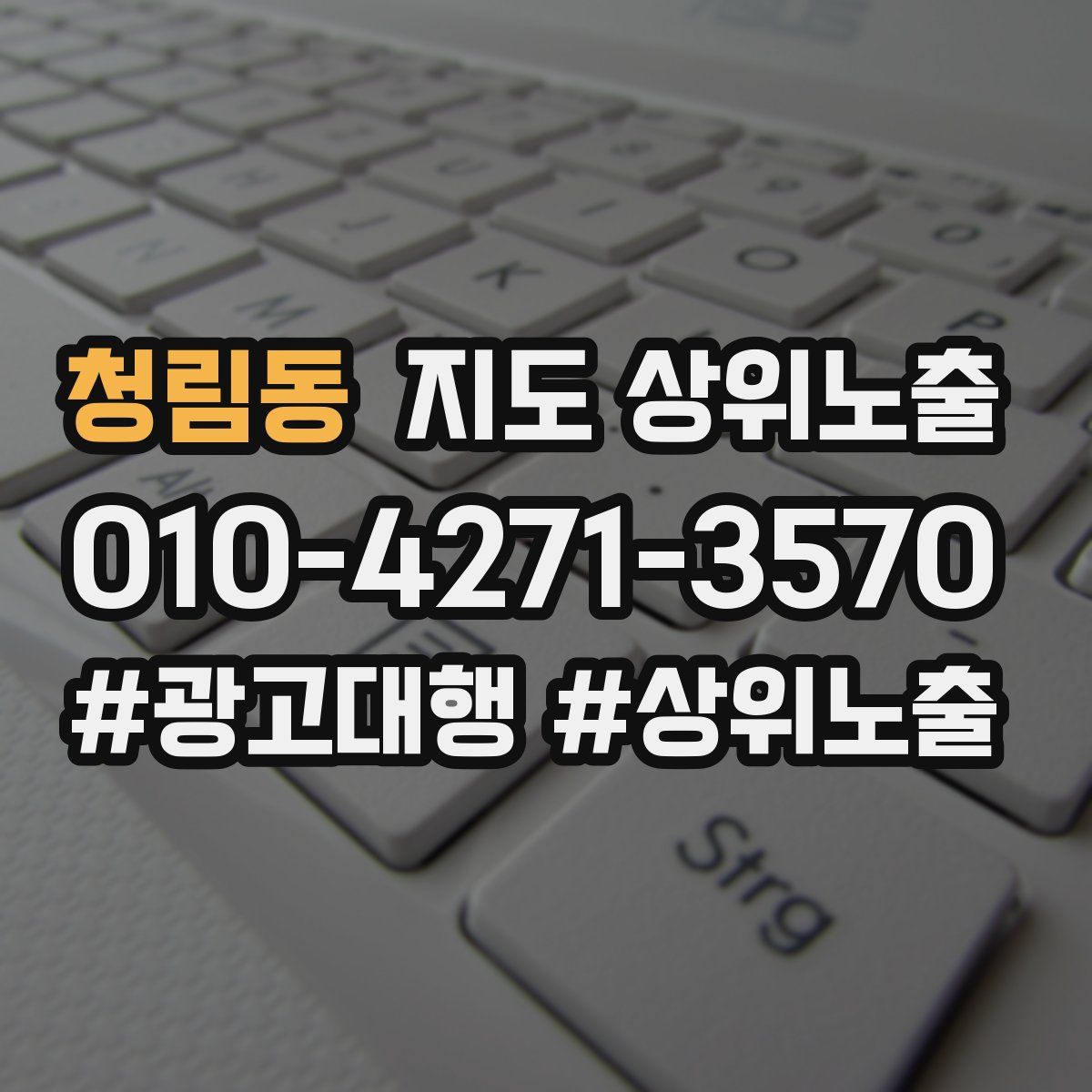 청림동 지도 상위 노출