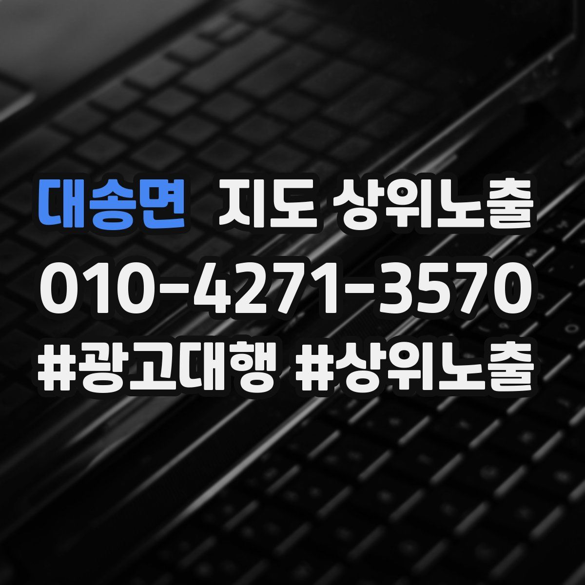 대송면 지도 상위 노출