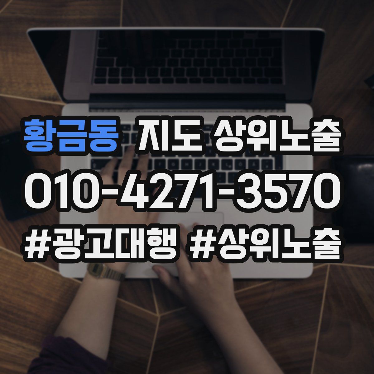 황금동 지도 상위 노출