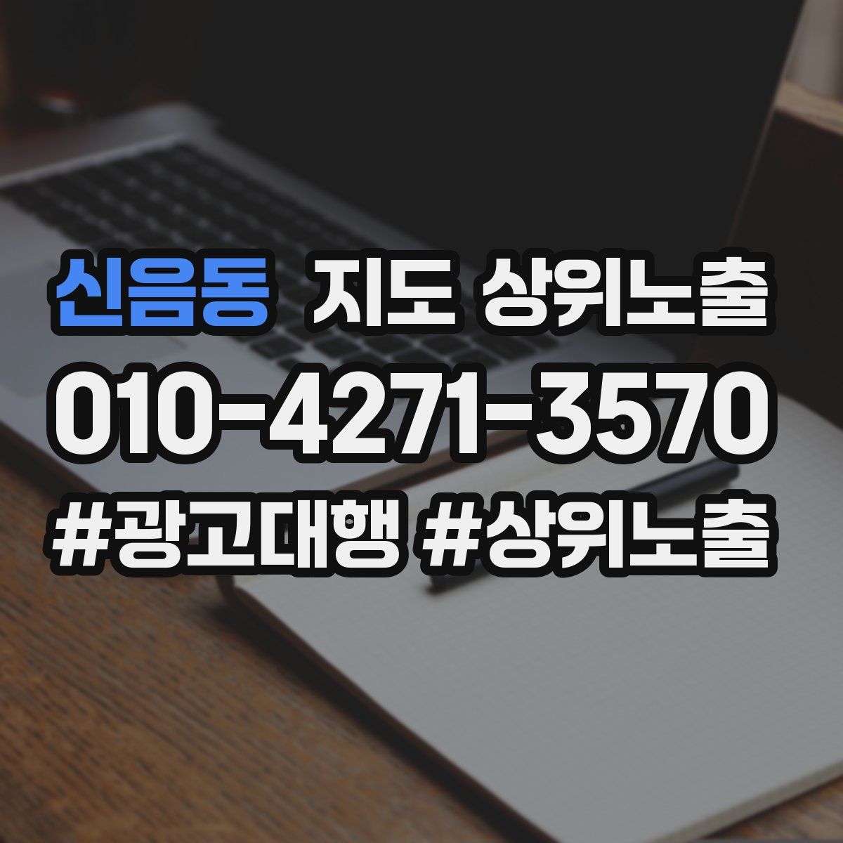 신음동 지도 상위 노출