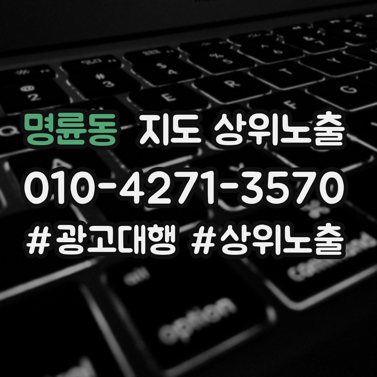 명륜동 지도 상위 노출
