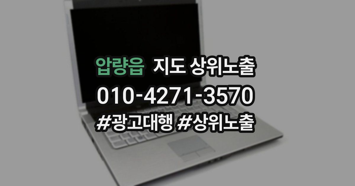 압량읍 지도 상위 노출