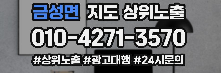 금성면 지도 상위 노출