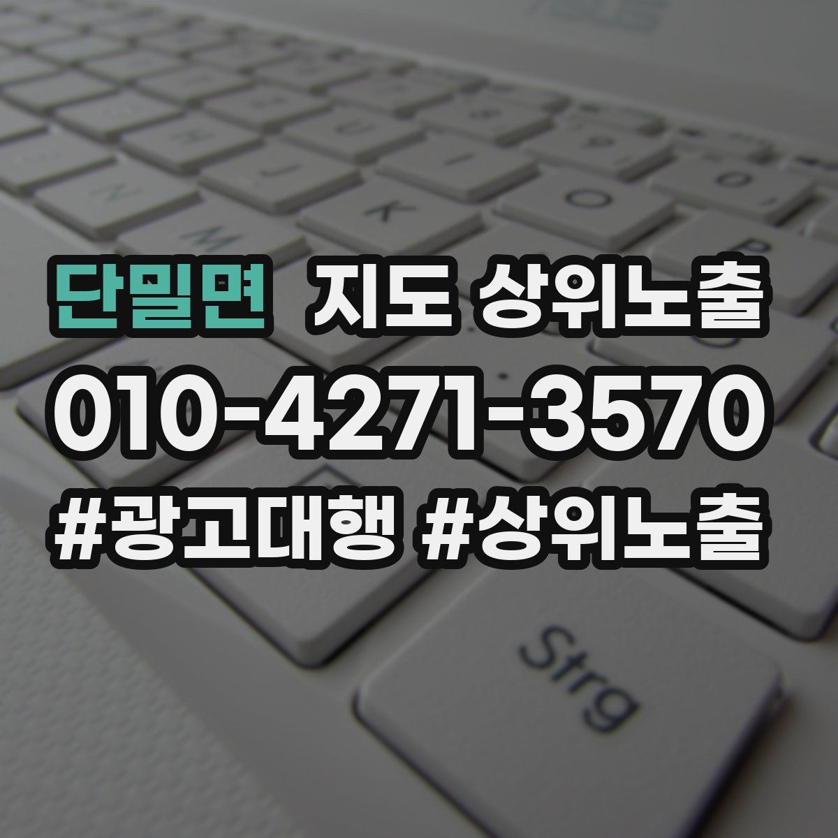 단밀면 지도 상위 노출