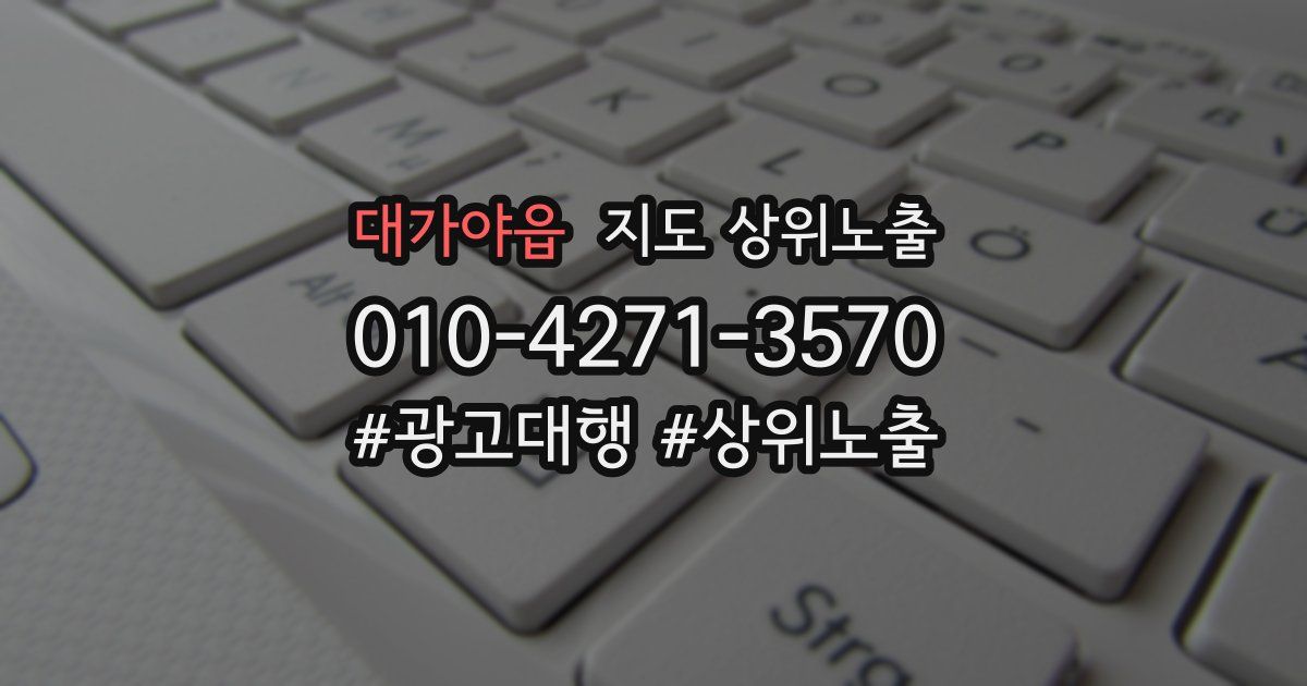 대가야읍 지도 상위 노출
