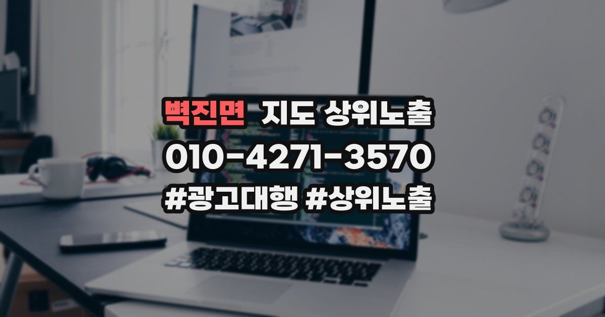 벽진면 지도 상위 노출