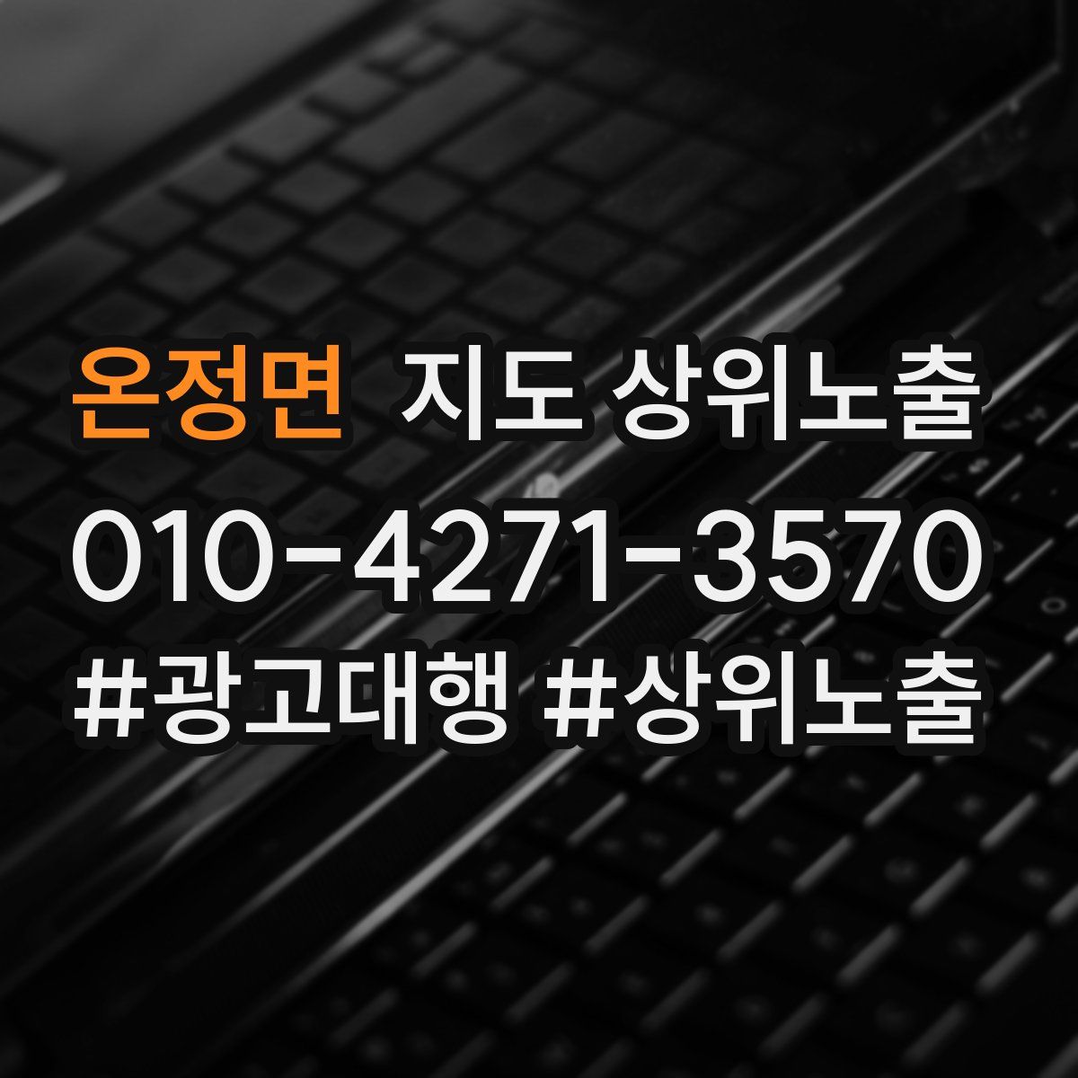 온정면 지도 상위 노출