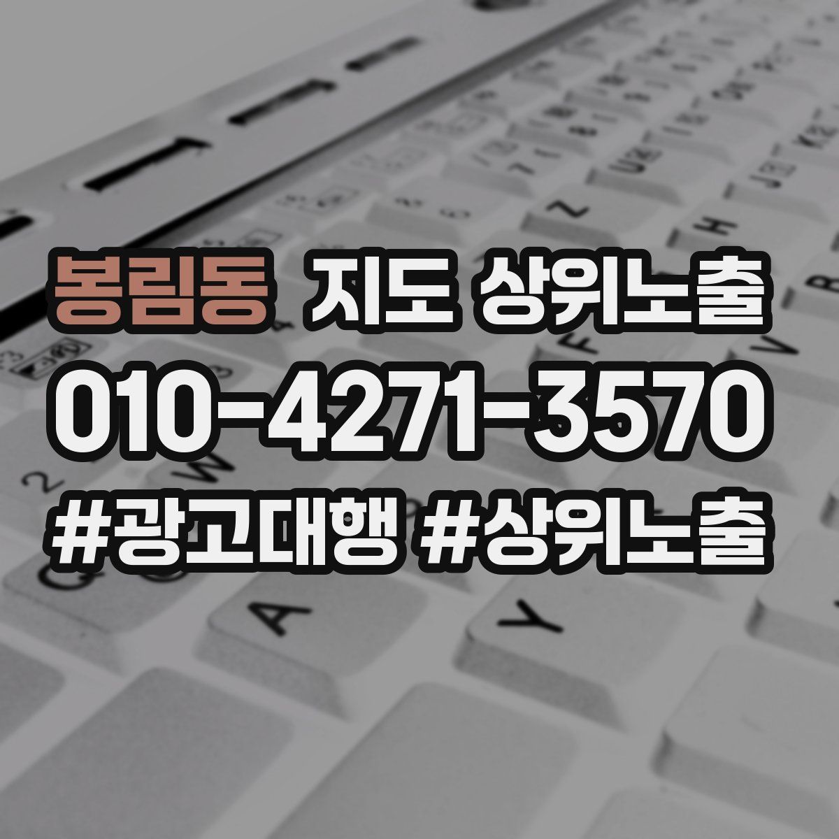 봉림동 지도 상위 노출