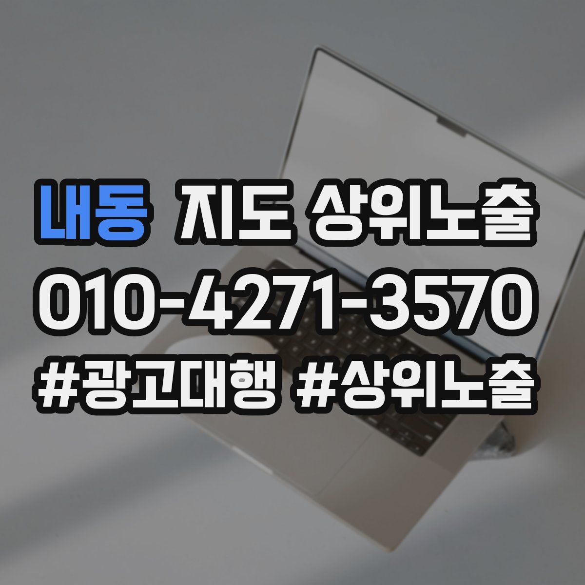 내동 지도 상위 노출