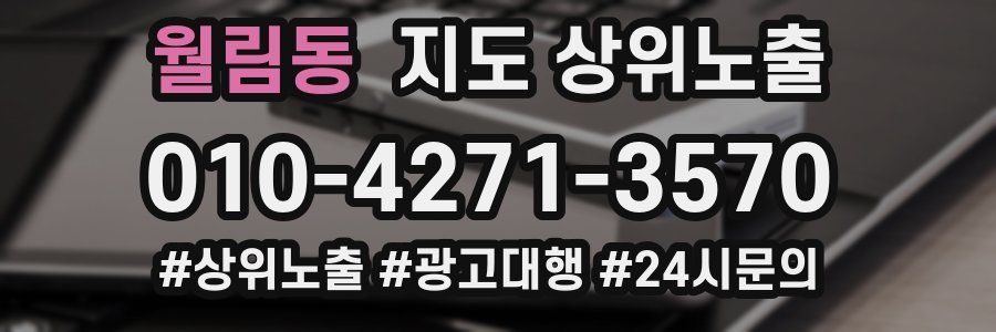 월림동 지도 상위 노출