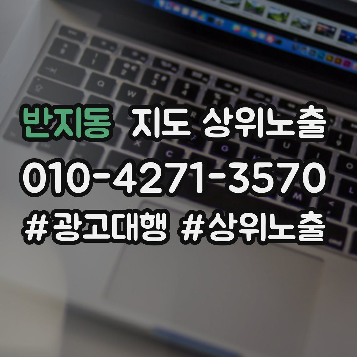 반지동 지도 상위 노출