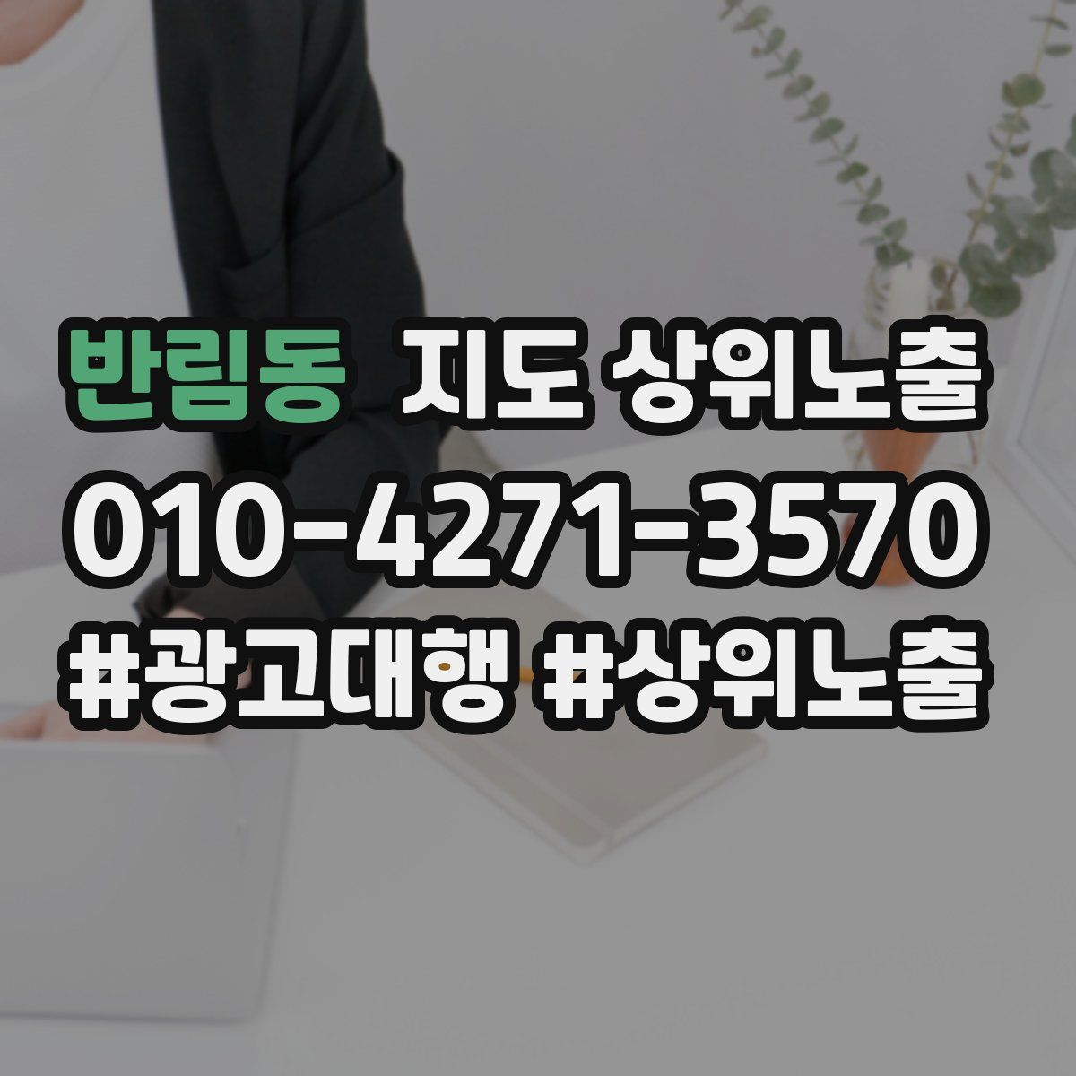 반림동 지도 상위 노출