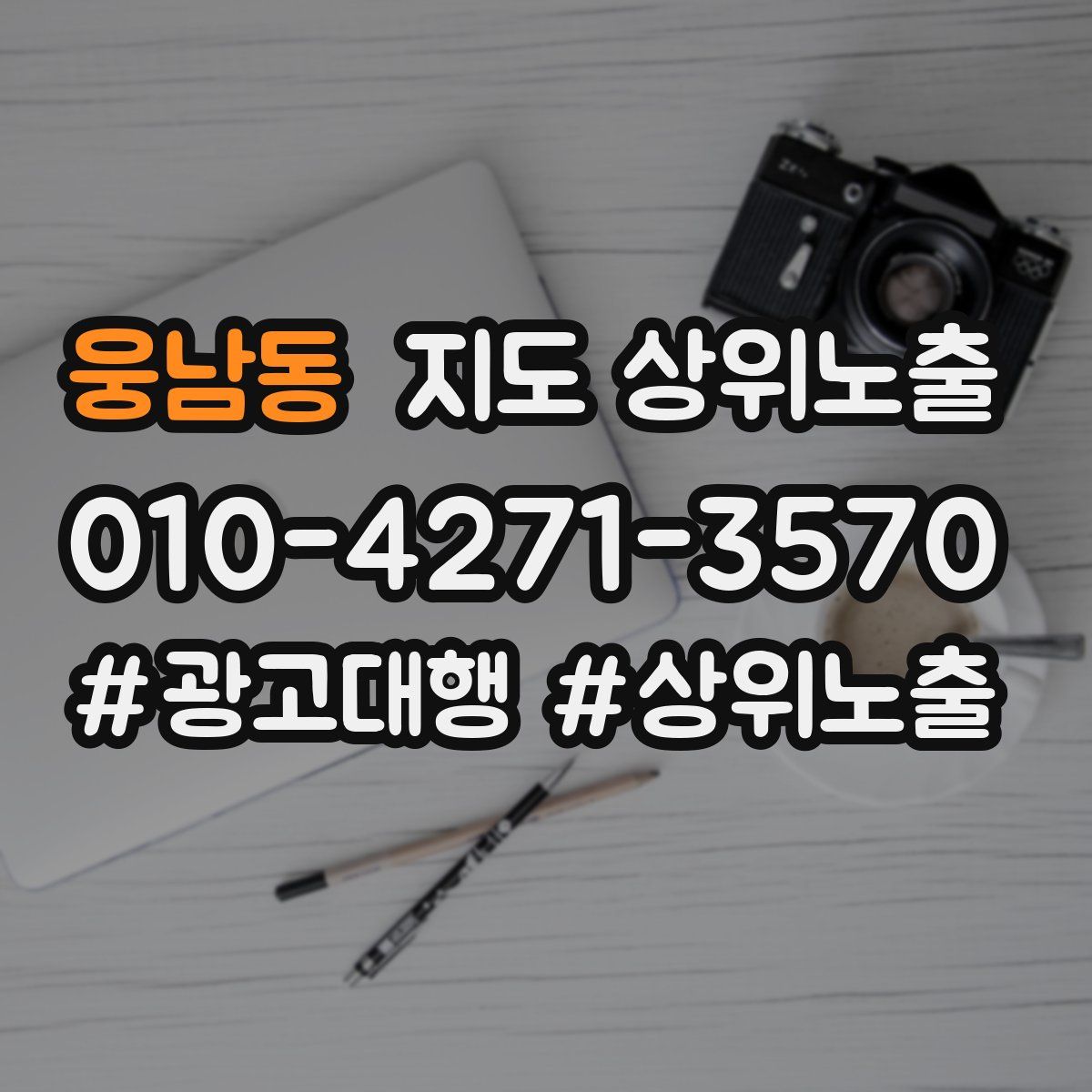 웅남동 지도 상위 노출