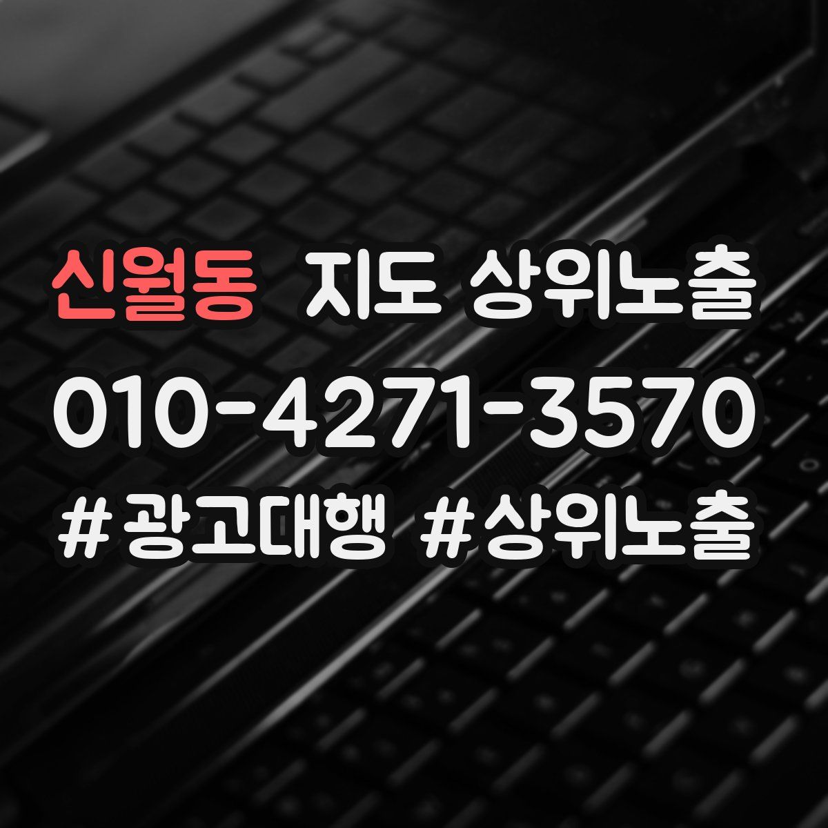 신월동 지도 상위 노출