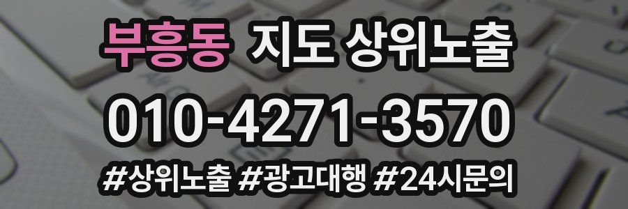 부흥동 지도 상위 노출
