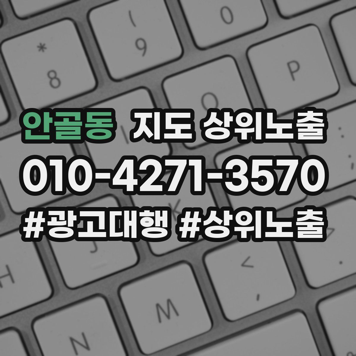 안골동 지도 상위 노출