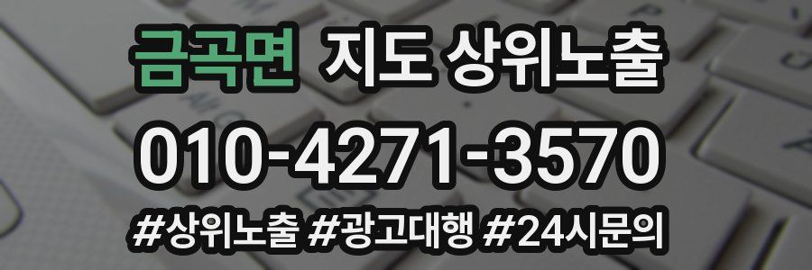 금곡면 지도 상위 노출