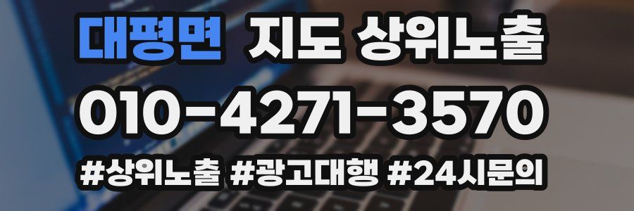 대평면 지도 상위 노출