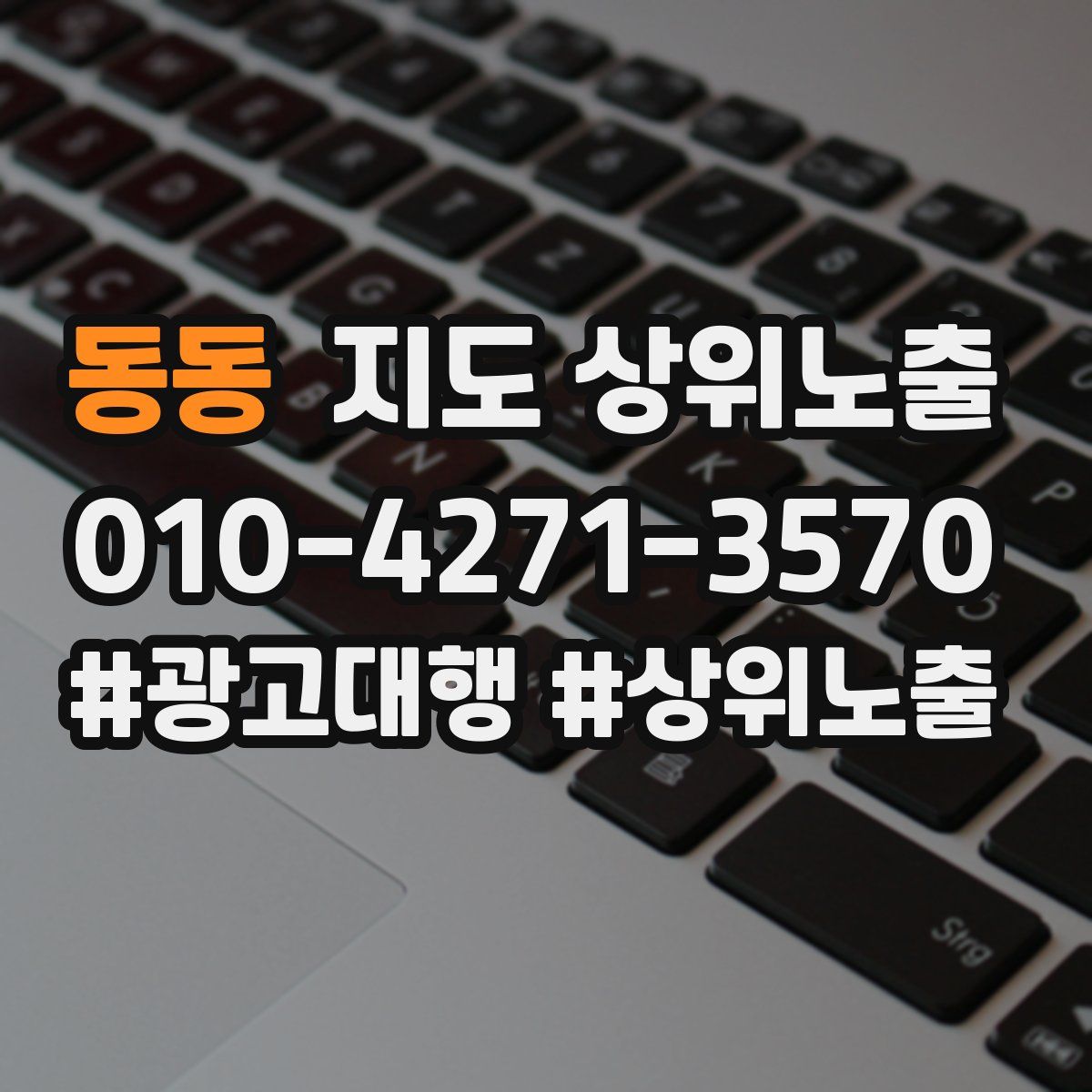 동동 지도 상위 노출