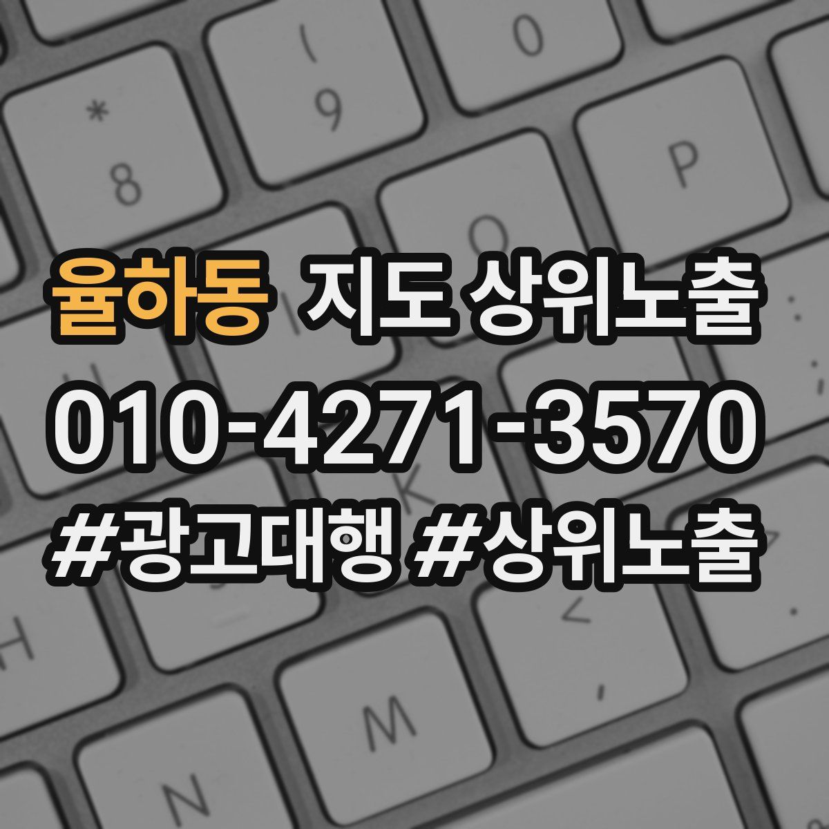 율하동 지도 상위 노출