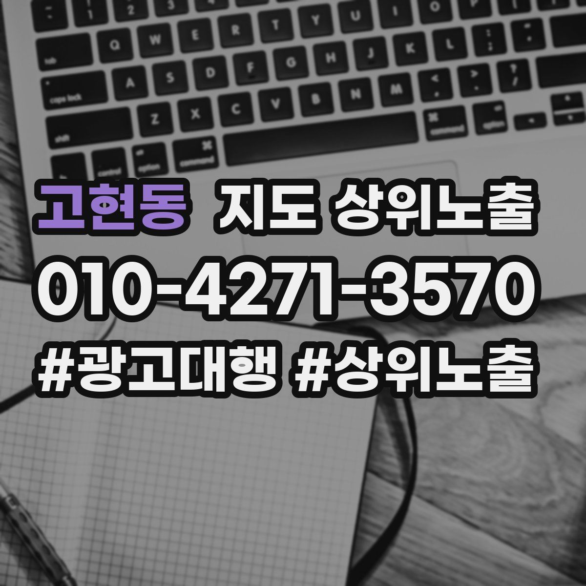 고현동 지도 상위 노출