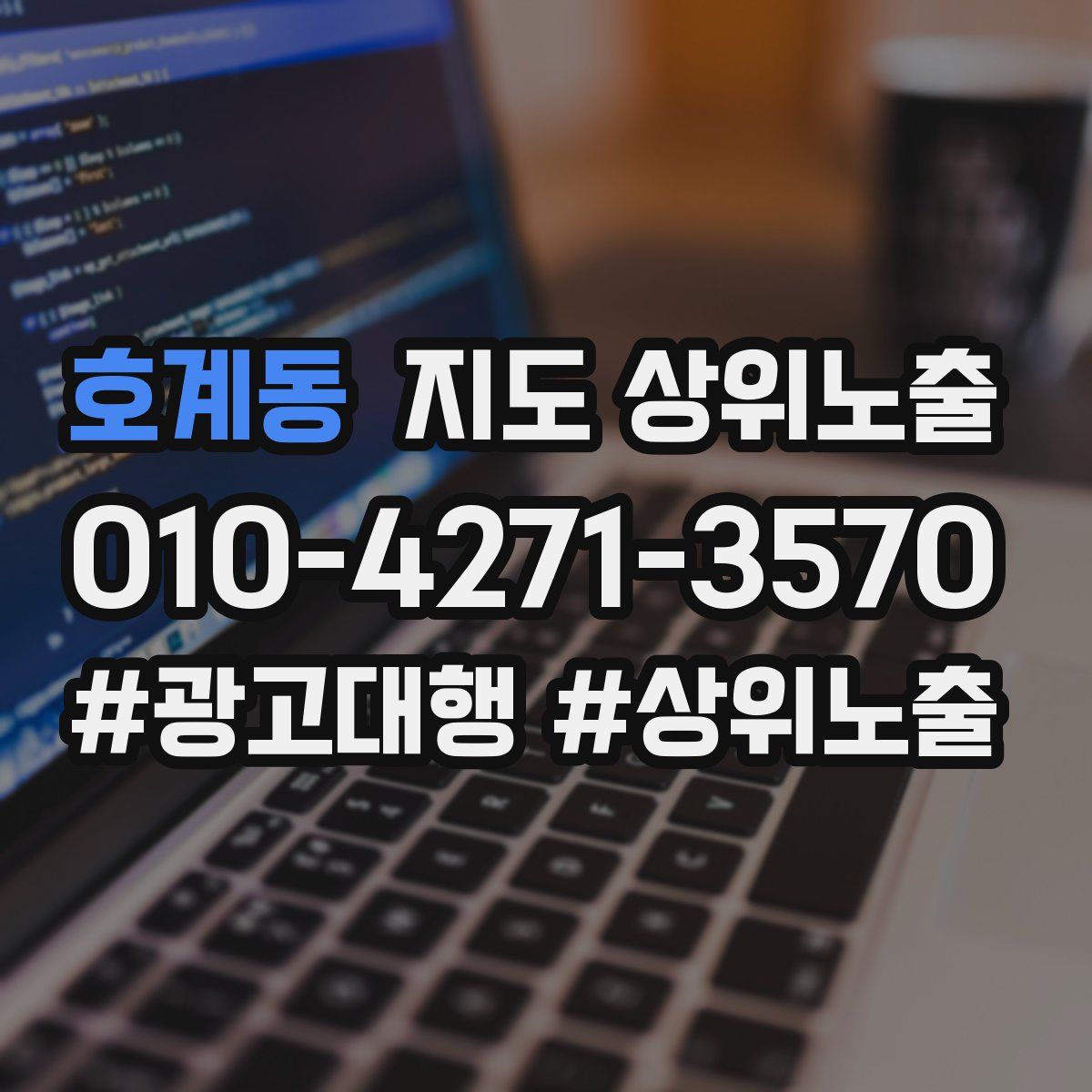 호계동 지도 상위 노출