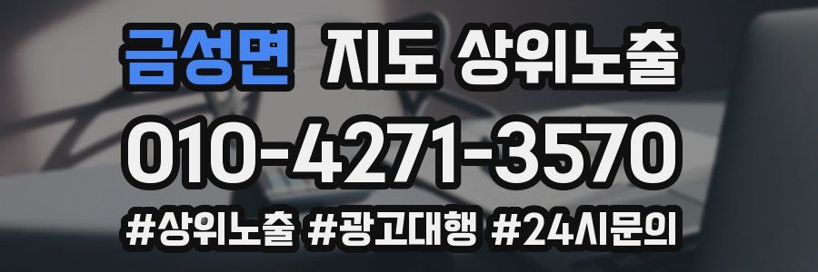 금성면 지도 상위 노출
