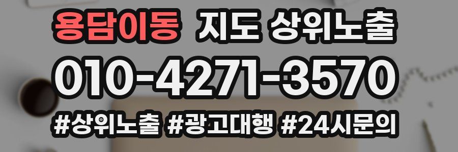 용담이동 지도 상위 노출